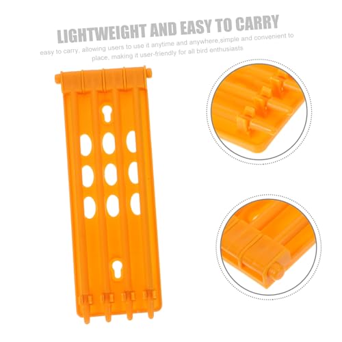 2pcs Pigeon Foot Holder Stand Sturdy Plastic Bird Leg Band Organizer for Poultry Secure Storage Rack for Chicken Leg Multi Options