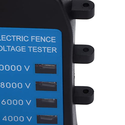 Electric Fence Voltage Meter Tester, Digital Farm Equipment for Testing Fences, Range 1000V-10000V