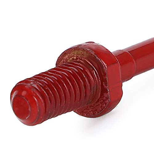 SYH&AQYE 2 PCS Lightweight Ear Tag Nail, Stainless Steel Tagger Needle Clamp Pin, Longer Life, Strong Durable Marking Tools Ear Tagger Accesories for Pigs, Sheep, Cattle(Red)
