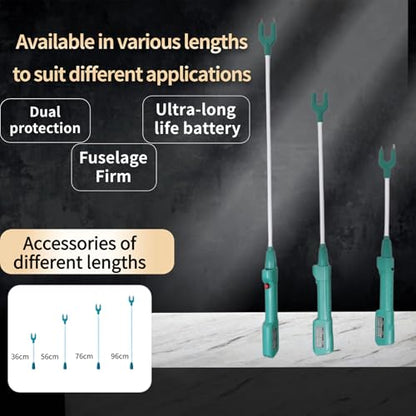 Cattle Prod Waterproof Cattle Prod Stick with LED Light Rechargeable Electric Livestock Prod - size: 42.2"