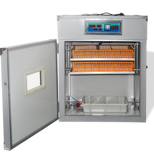 176 Egg Digital Cabinet Incubator，Poultry Hatching Breeding Cabinet Incubator for Auto Egg Turning, Temp/Humidity Control, Thermostatic for Chicken/Duck/Goose/Quail Bird. - size: 176 eggs 175L