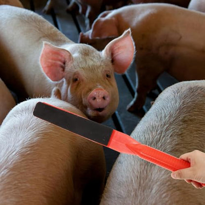 Outanaya Pig Driving Board Manual Livestock Forcing Paddle Lightweight Tool for Gentle Animal Guidance Pastures for Sheep and Pigs Handling