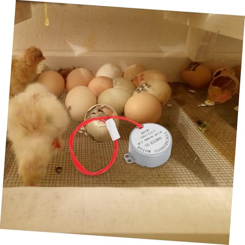 Yardwe Mini Egg Turner Motor for Incubators Synchronous Metal Motor for Hatching Chicken Eggs Replacement