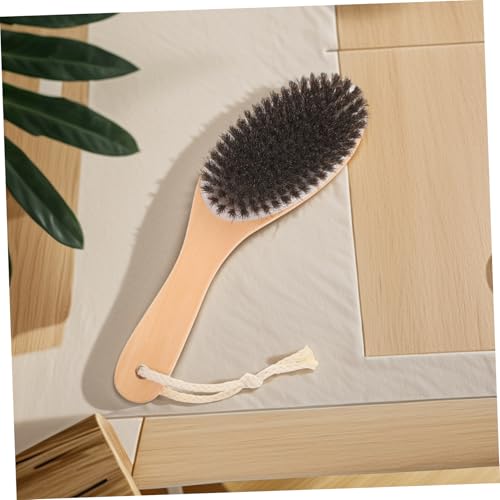 Durable Horse Grooming Brush with Ergonomic Design Soft Bristles for Gentle Grooming Portable Horse Fur Cleaner and Tail Comb for Daily Cattle and Horse Care