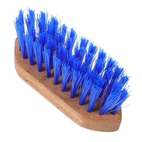 Balacoo Horse Grooming Brush with Hard Bristles Ergonomic Non Slip Handle for Cattle and Horses Body for Shedding Cleaning and Massaging Suitable and Multiple Livestock Care
