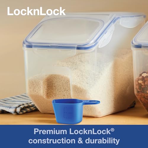 Lock & Lock Bulk Storage Bins Food Storage Container with Wheels (50.72-Cup) - size: 50.72-Cup