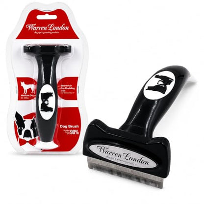 Warren London Deshedding Brush for Medium Short Hair Dogs, 2.5 Inch - size: Short Hair | Medium