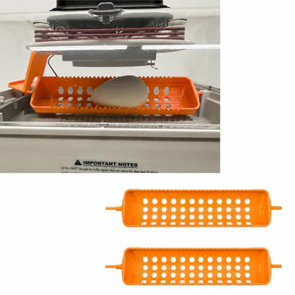 Extra Large Egg Basket for Maticoopx 30& Kufika 24 Incubator – Holds Large Turkey, Goose & Peafowl Eggs (Up to 2.5”), Replacement Tray Insert for Automatic Egg Turner (2 Green Egg Baskets) - color: 2 green egg baskets