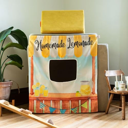 Couch Swag Play Panel for Childrens Foam Sofa Kids Couch (Lemonade Stand) - style: Lemonade Stand