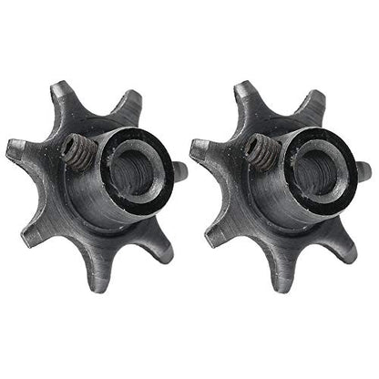 2Pcs Wheel Gear Reversible Toothed Gear, Incubator Motor Accessories, High Quality Metal Hatching Machine Gear with Spare Part, Durable Replacement Gear for Egg Turning Machine