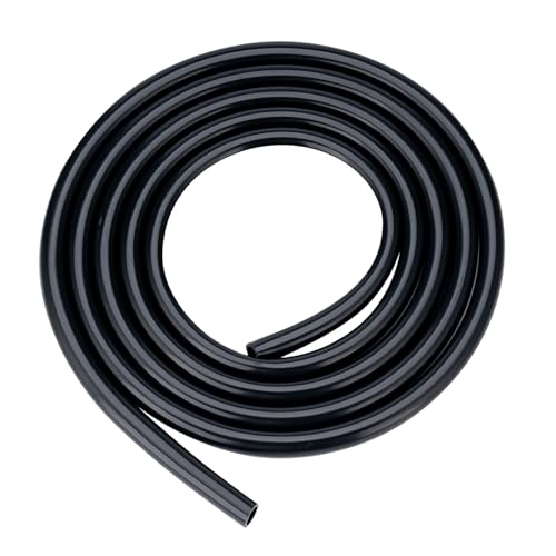 Eastrans 1/4" ID Silicone Tubing, Food Grade 1/4" ID x 3/8" OD Flexible Pure Silicone Hoses High Temp for Home Brewing,10 Feet Length,Black - size: 1/4"ID x 3/8"OD, style: 10 Feet