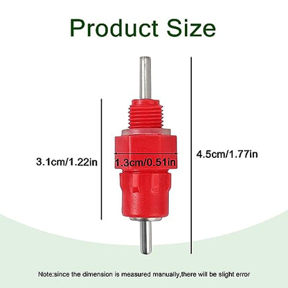 Chicken Waterer Nipples Automatic Poultry Watering Nipples Chicken Drinkers (dht, 10pcs)
