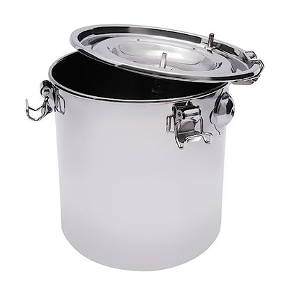 5L Goat Milking Machine, Goat Electric Milking Machine Pulsation Vacuum Electric Milker Portable Livestock Milking Machine with Stainless Steel Milk Bucket and 2 Teat Cups for Goat