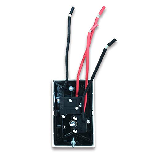 Dr. Infrared Heater DR-001 Wall Thermostat 4 wires single or Double poles 120-277V 3360-7756W, White.
