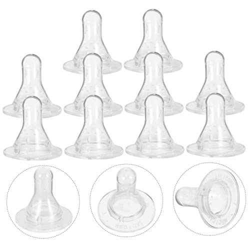 10Pcs Lamb Feeding Nipples Durable Milk Drink Pacifiers for Calves and Animals and Easy to Use for Livestock Feeding Supplies