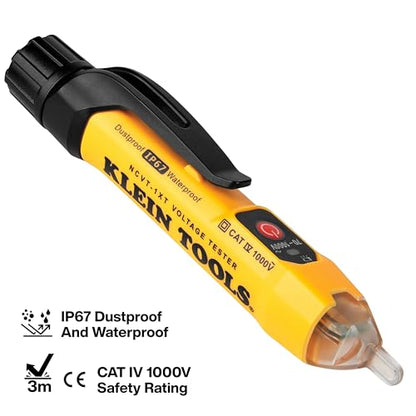 Klein Tools 80210 Advanced Circuit Tracer Kit with Non-Contact Voltage Tester, Circuit Breaker Finder, Voltage Detection, Identifies Energized and Non-Energized Breakers, Fuses, and Wires