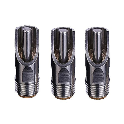 MESINURS Automatic Pig Watering Drinker - Stainless Steel Nipple Feeder System for Piglet, Growers, Sows, 5Pcs