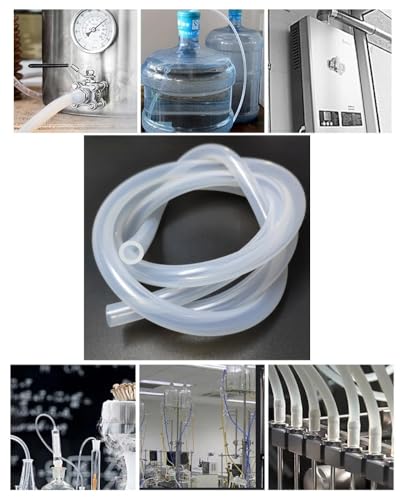 YSIL Silicone Tubing 1.5mm×3mm 10Ft(3m) Food Grade Pure Silicone Flexible Tube Hose High Temp for Home Brewing, Winemaking, Beer Line, Aquaponics - size: 1.5mm×3mm, style: 10Ft/3Meter
