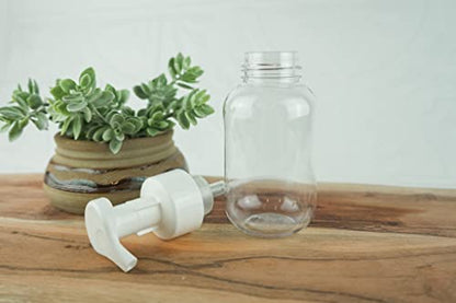 Plastic Clear 10oz Foam Soap Spray Bottle: 12 pack - Empty Spray Bottles - Clear Refillable Container for Water, Essential Oils, Hair, Adjustable Head Sprayer and Stream - size: 10 oz 12 PACK