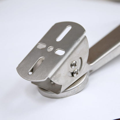 ZT-NET Security Camera Corner Pole Mounting Bracket Stainless Steel | Mount with Extension Arm for Surveillance Systems Compatible with CCTV IP Cameras Indoor and Outdoor (Not Included Camera)