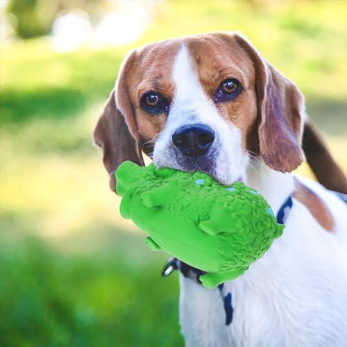 Ipetboom Dog Chewing Toy for Dogs Multi-Purpose Molar Plaything Cartoon Pig Design Easy to Clean Great for Chewing and Training