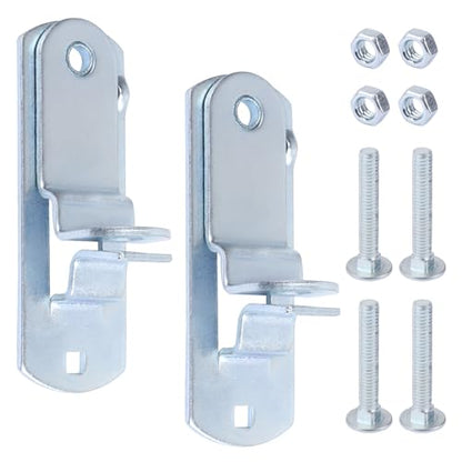 Cargo Trailer Door Latch Trailer Latches Ramp Locking Hasp Enclosed Trailer Door Latch Cam Lock Latch Keeper (‎ Trailer Door Hasp 2 Pack Comes with Screws 4 - Nuts 4 ）