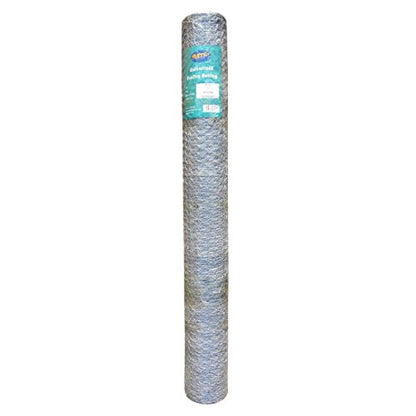 20GA Galvanized Hexagonal Poultry Netting Chicken Wire 60 inches x 150 feet x 2 inches Mesh - size: 60"x150'- 2" 20GA