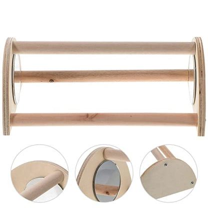 Chicken Roosting Perch Wooden Stand for Coop and Brooder Easy to Roost Bar Comfortable Resting Place for Chicks and Birds