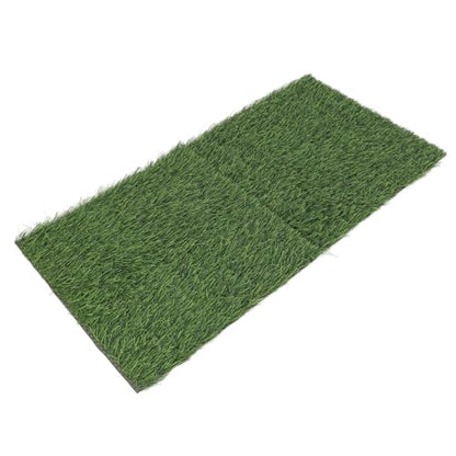 Zerodis Garden Breeding 6 Pack Chicken Nesting Pads Washable Thicken Artificia Grass Nesting Box Liners Reusable Hens Bedding Artificial Grass Rug Carpet Fake Synthetic Turf Mat for