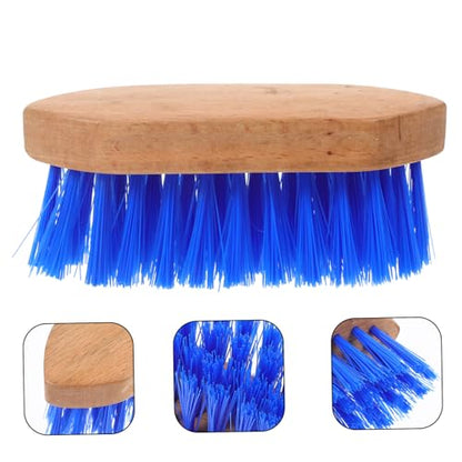VICASKY Practical Horse Grooming Brush Cattle Hair Comb with Hard Bristles for Fur Cleaning Equine Body Brush for Horse Care and Grooming Supplies