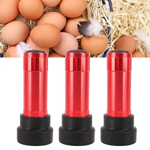 3pcs LED Egg Candler Tester with Bright Cool Soft Lighting, Monitor Eggs Development, No Heat Damage, for Chicken Eggs