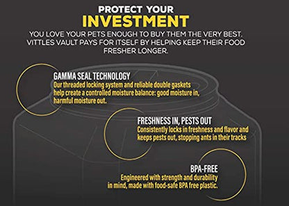 Gamma2 Seal Lid Black | Food-Safe | For 3.5-7 Gallon Buckets | BPA-Free | Pack of 12 - color: Black, size: Fits 3.5, 5, 6, & 7 Gallon Buckets (Pack of 12)