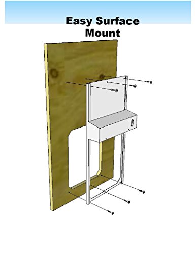 Automatic Chicken Coop Door Extra Large 13 x 10.5 Inch Opening, Heavy Duty Galvanized Steel, Predator Resistant, ADOR1 Made in USA
