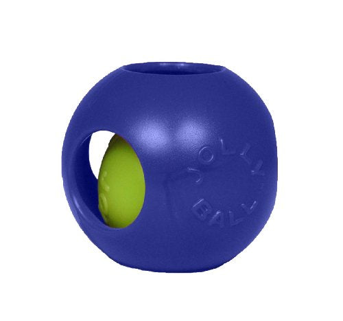 Jolly Pets Teaser Ball Dog Toy, Extra Large/10 Inches, Blue - color: Blue, size: XL (10 in)