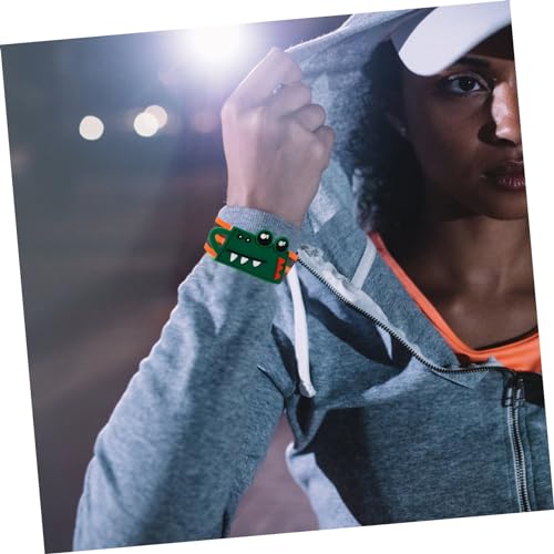 YARNOW Reflective Wrist Strap Trouser Leg Belt Elastic Band Reflective Belt Elastic Boot Bands Camping Pant Leg - color: Orange