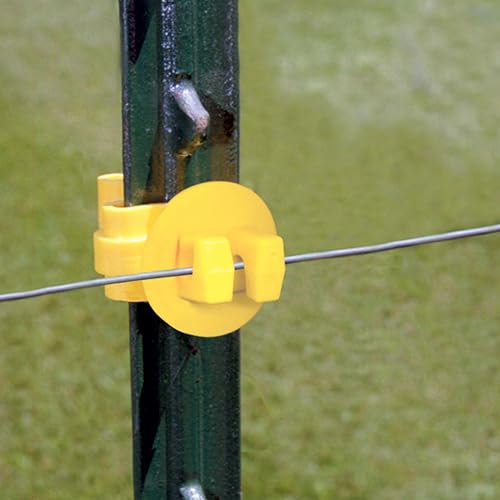 Zareba Standard Snug-fitting T-Post Insulator - ITY-Z - 25 Pack - Use with Electric Fences - No Hardware Needed - Includes 25 Insulators - size: Pack of 1