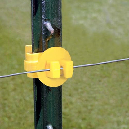 Zareba Standard Snug-fitting T-Post Insulator - ITY-Z - 25 Pack - Use with Electric Fences - No Hardware Needed - Includes 25 Insulators - size: Pack of 1