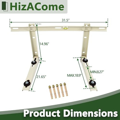 Mini Split Bracket for Universal 9000-36000 BTU Air Conditioner Heat Pumps, Adjustable Wall Mounting Bracket - style: 9000-36000 BTU