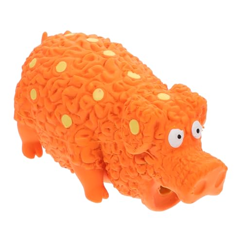 SUPVOX Indestructible Dog Chew Toy Fun Squeaker Pigs for Puppies Dogs Interactive Pet Toy