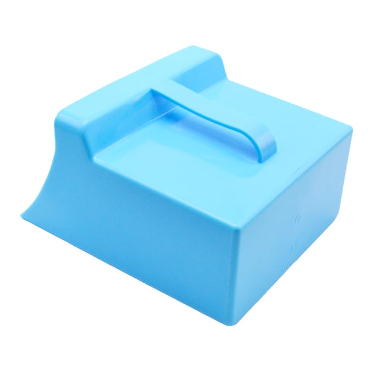 Jumbo Size Food Service Utility Ice Scoop Feed Scoop Shovel 128 Ounce (VANILLA BLUE) for Restaurant Bar Ingredient Grain Pet Animal Dry Food - color: VANILLA BLUE