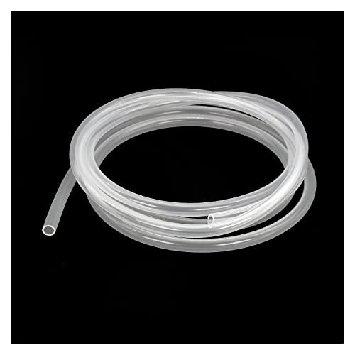 Eastrans 3/8" ID Silicone Tubing, Food Grade 3/8" ID x 1/2" OD Flexible Pure Silicone Hoses High Temp for Home Brewing,5 Feet Length - size: 3/8" ID x 1/2" OD, style: 5 feet