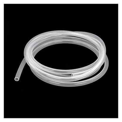 Eastrans 1/4" ID Silicone Tubing, Food Grade 1/4" ID x 3/8" OD Flexible Pure Silicone Hoses High Temp for Home Brewing,25 Feet Length - size: 1/4" ID x 3/8" OD, style: 25 feet