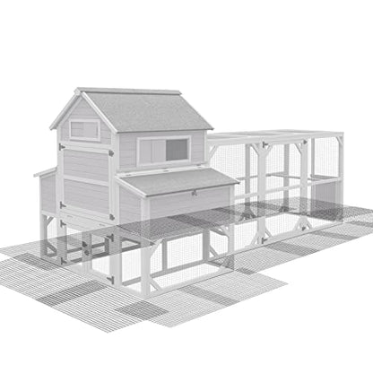 Aivituvin Chicken Wire Mesh Poultry Fence Chicken Coop Bottom Barrier to Keep Your Flock Safe from Predators - color: Chicken Coop Bottom Barrier