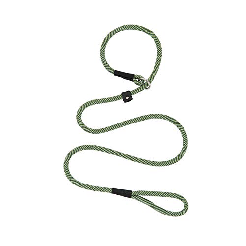 Terrain D.O.G. Elevation Dog Slip Lead - color: Lime/Slate Blue/Olive/Gray, size: 7/16-inch x 6-feet