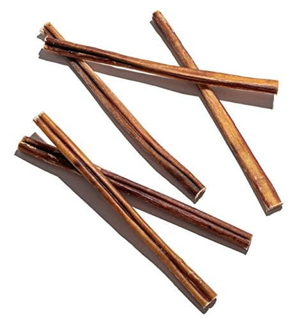 Jack&Pup 12 Inch Bully Sticks for Dogs (3 Pack) Extra Thick Dog Chews Long Lasting, Odor Free, Single Ingredient, 100% Beef Bully Sticks for Large Dogs