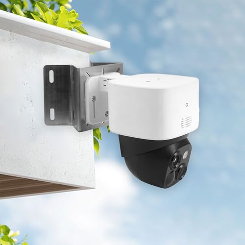 Weatherproof Stainless Steel Camera Mounting Bracket Security Camera Bracket for Home and Business Security - color: b