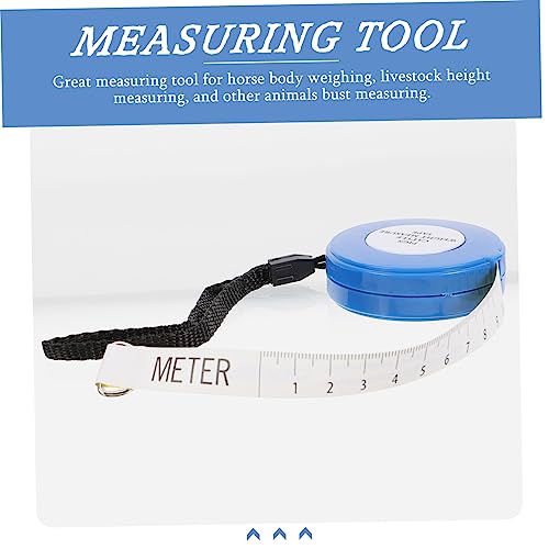 Animal Weight Measuring Tape for Cattle and Pigs 10m Length Sturdy Farm Measuring Tool for Livestock Accurate Weight and Height Measurement Essential for Farmers Style