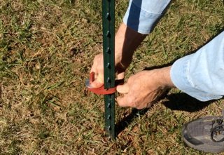 T-Post Hinge Pins - Hang Gate - Made in USA - Fully Patented (Please Don't Buy knockoffs), Easy, Cost-Effective Alternative. Fully Patented and Made in America.