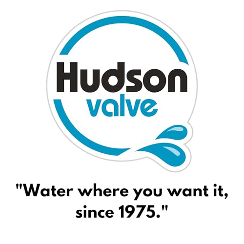 Hudson Valve 1" Automatic Pool Auto Fill Float Valve - For Livestock Water Troughs, Stock Tank Pools & Fountains (2 Pack)
