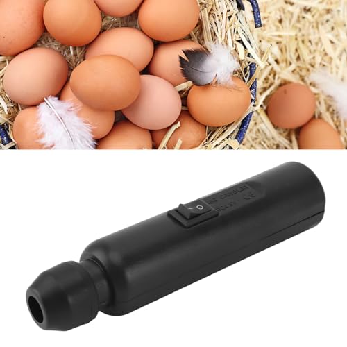 Professional Egg Candler USB Rechargeable Cold Light Egg Hatching Tester, 360 Degree Illumination Candling Lamp for Incubator and Science Experiment